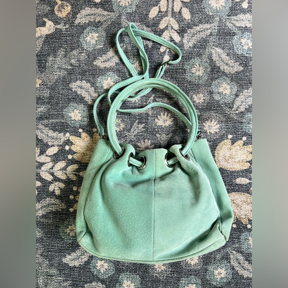 Cute lil Turquoise Handbag / Crossbody Bag - Picture 3 of 12